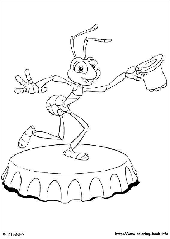 A Bug's life coloring picture